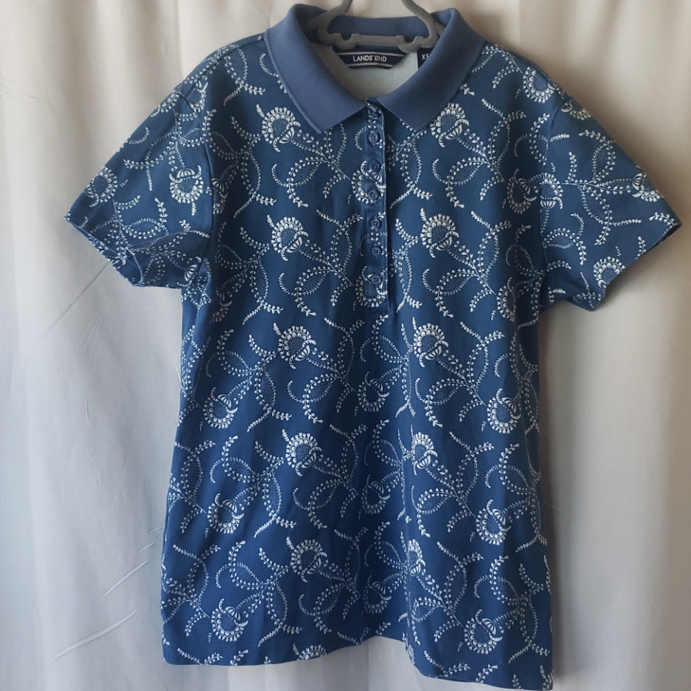 Lands' End: Women's Short Sleeve Polo Shirt